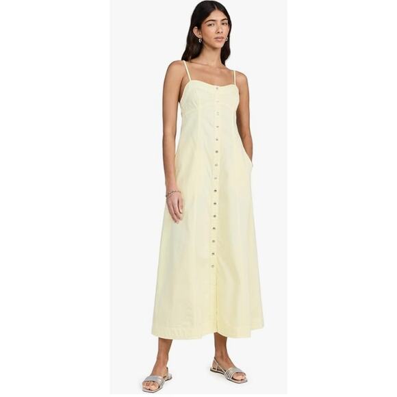 Free People Dresses & Skirts - FREE PEOPLE WOMENS SIZE LARGE JUST JILL MAXI DRESS YELLOW BOHO NEW
